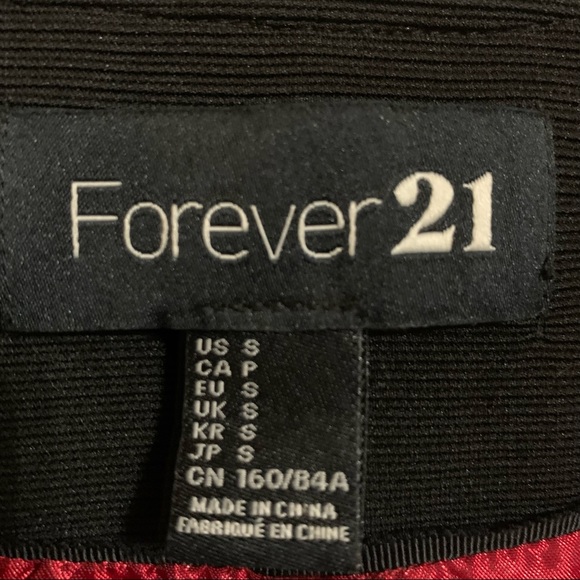 Forever 21 Woman’s Black Lace Jacket S - Picture 2 of 6